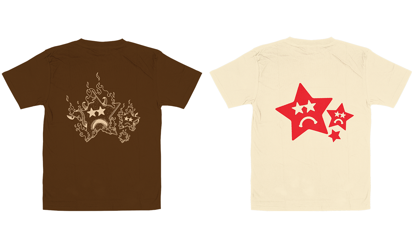 Brown Sin Shirt & Cream Fun Shirt